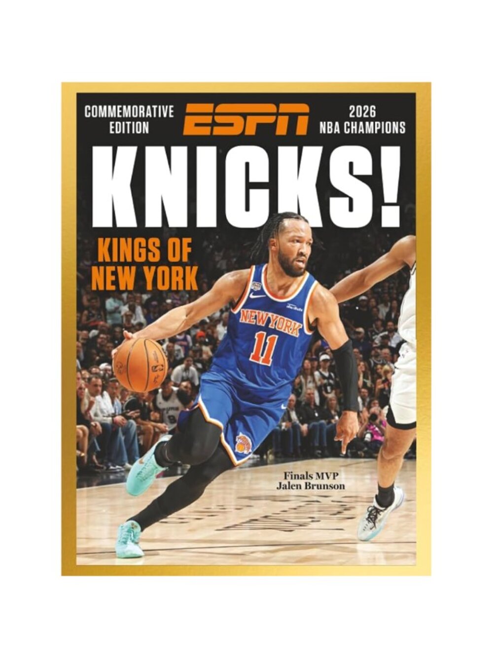 KNICKS ESPN NBA CHAMPION 2026 - Magazine Limited Edition NYC Exclusive